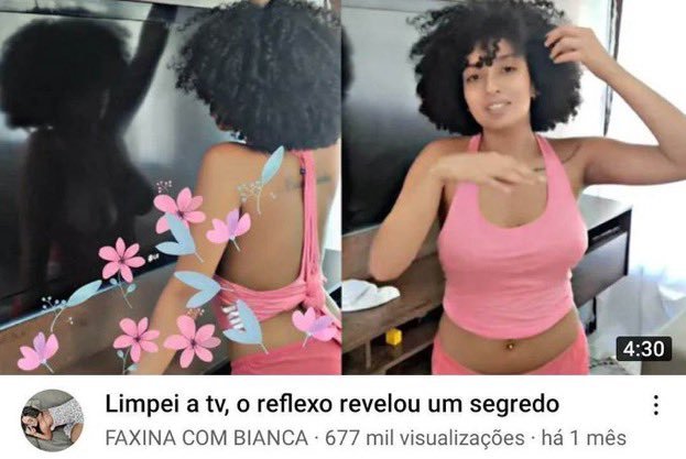 bisexyeuai's tweet photo. me lembro de uma época que qualquer tarefa doméstica que cê pesquisava no youtube aparecia umas merda dessa. https://t.co/X9yMWFa94R