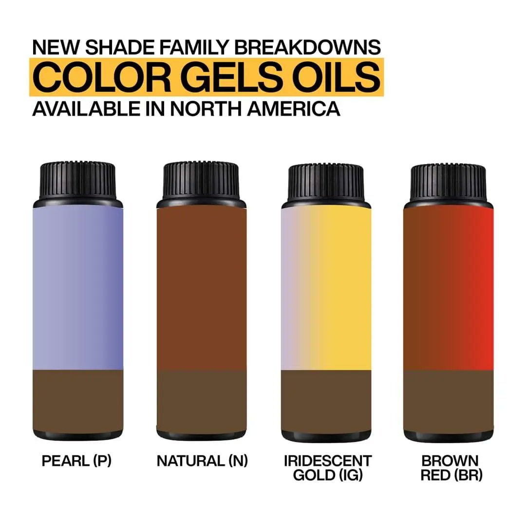 lud1237's tweet photo. Ready to mix it up! New Color Gels Oils shades are coming. Can’t wait to see the latest additions. 8P is a standout. https://t.co/tHB0s2JiMn