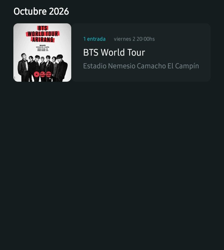 winrvk's tweet photo. quiero compartir mi felicidad de que por fin tengo entrada para ver a bts,las personas que me salvaron en mi peor momento,estoy tan feliz,no puedo creer que voy a estar en el primer concierto que bts hace en colombia https://t.co/uLnJuMbOns