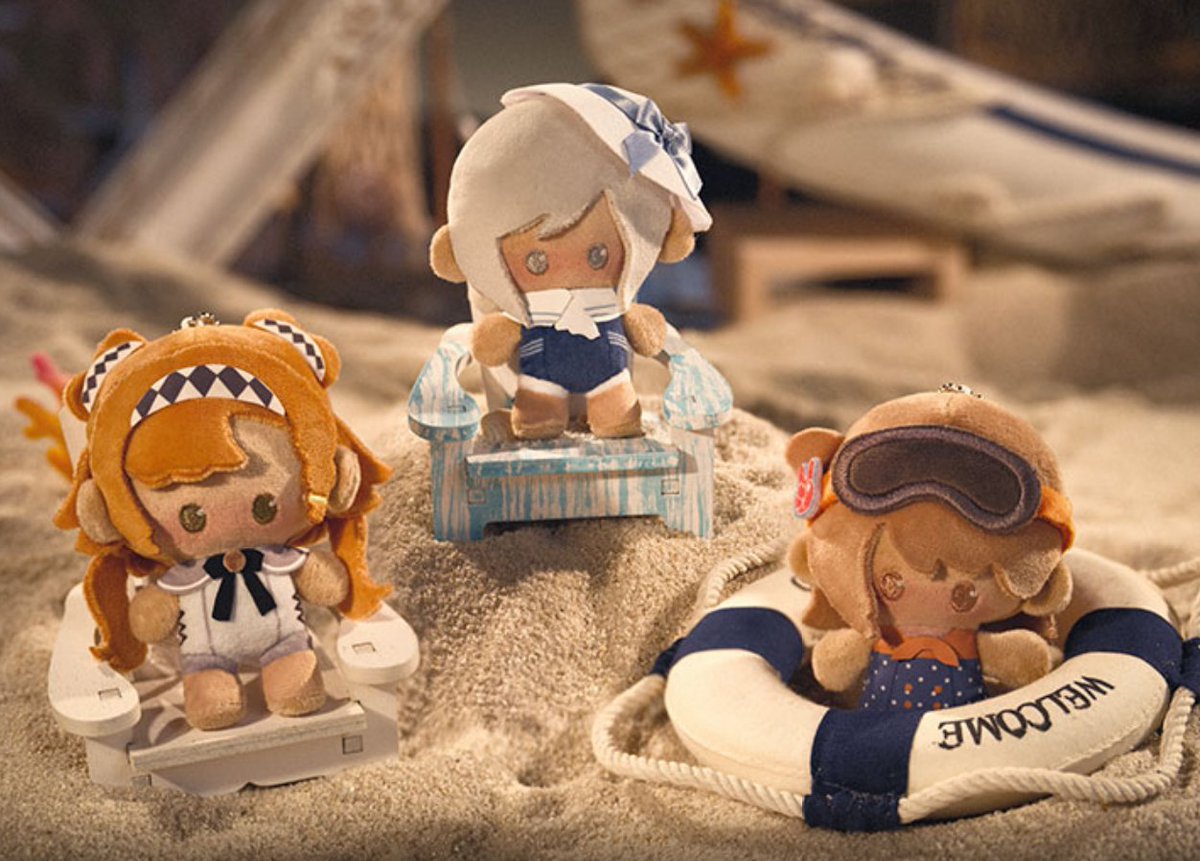 yatagarasu_meru's tweet photo. Swimsuit Character Plushies https://t.co/oWv1XYD6tJ