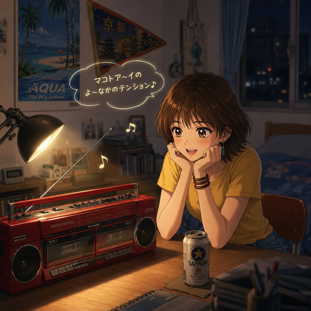 tokyoneon417's tweet photo. 🎙お知らせ🎧
ラジオ川越｢MakotoAIの夜中のテンション｣9月11日(金)24:00

➀Tokyo Neonが自曲を紹介
②Tokyo Neonがアーティストさんを紹介
紹介アーティストさんは…BeatFlickersさん🥳
びーふりさんファンも必聴♡

#まこあいの夜中のテンション
@beat_flickers
@trillion_music https://t.co/CwBkKg4fyO