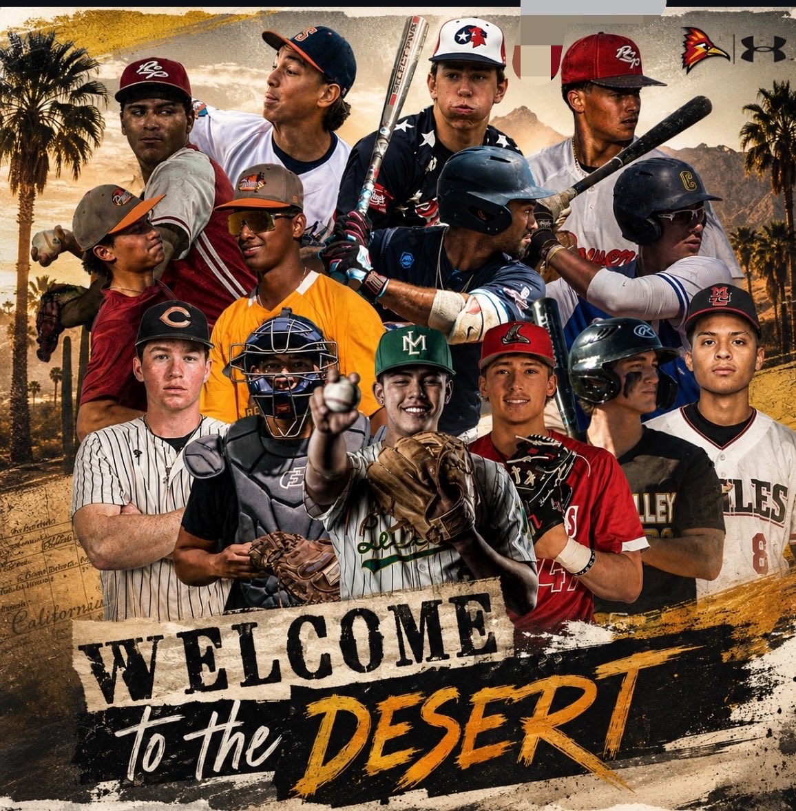 CODBaseball26's tweet photo. 🌴 WELCOME TO THE DESERT 🌴

A new group of Roadrunners has arrived.

Time to get to work. ⚾️🔥

🏆 2022 &amp; 2026 IEAC Champions
🎓 90+ players advanced to 4-year programs since 2022

Roadrunners Run it back 🏆
#Roadrunners #CODBaseball #JUCOBaseball #CaliforniaBaseball #TheDesert https://t.co/XHQVzERDvJ
