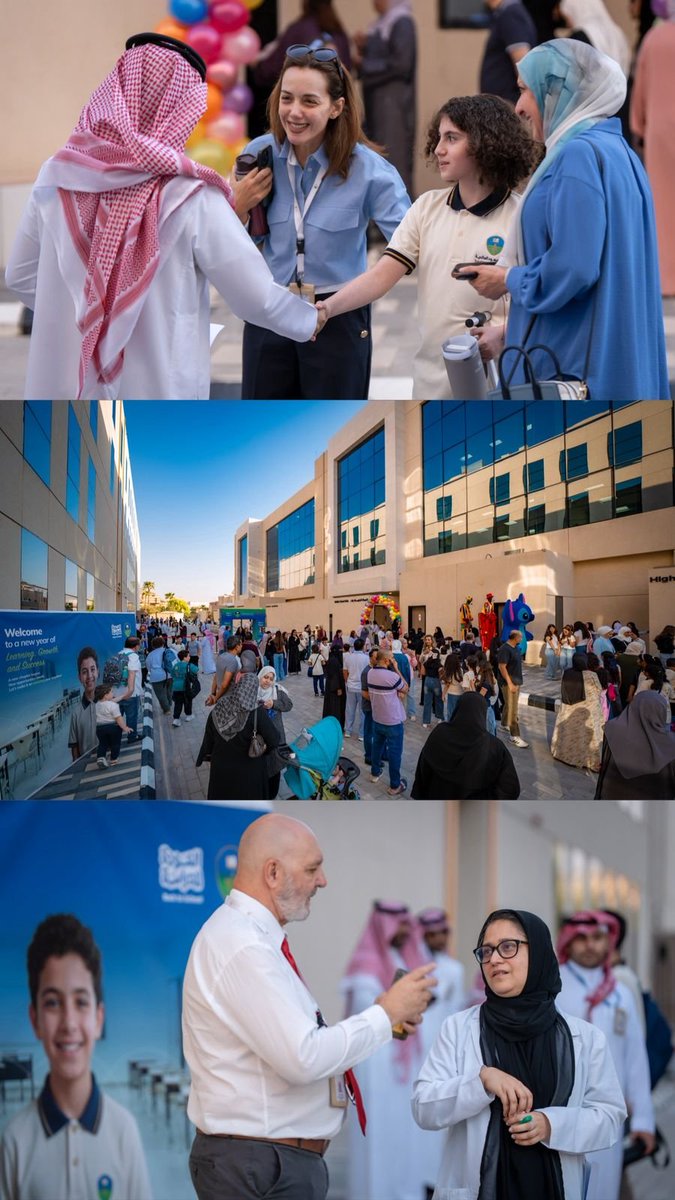 saud_school's tweet photo. لحظات العودة إلى المدرسة تحمل الكثير من المشاعر الجميلة.
نرحّب بطلابنا مع بداية عام دراسي جديد، ونتطلع إلى عام حافل بالتعلّم والإنجاز. https://t.co/ryjBQJTktq