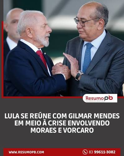 SodLinda's tweet photo. Se não houver pressão da opinião pública, tudo vai acabar em pizza! Hoje, o Ministro Gilmar Mendes visitou Lula no Palácio do Planalto. Uma visita fora da agenda para tentar "apaziguar" a crise. Em português claro: Abafar o caso e empurrar a sujeira pra baixo do tapete! https://t.co/QYWfn2jgBC