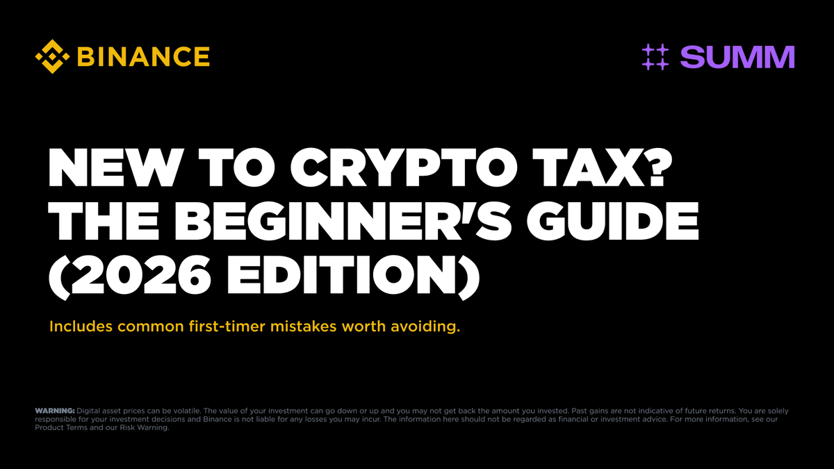 Binance_AUS's tweet photo. First crypto tax return? A few beginner mistakes worth avoiding ↓ 

1️⃣ Assuming no cash out means no tax. Crypto to crypto swaps are the single most commonly missed disposal.

2️⃣ Forgetting the fees. Brokerage and transaction fees form part of your cost base, which reduces your gain. Leaving them out means paying more tax than you owe.

3️⃣ Ignoring losses. A year with losses is still worth reporting properly. Those losses carry forward and reduce future gains.

4️⃣ Leaving it to 30 October. Reconstructing a year of transactions is the slow part. Connecting your accounts and reviewing the output takes a fraction of the time.

We’ve teamed up with @summ_app to bring you a total first-timer’s guide to crypto tax in Australia: https://t.co/4g2aZIzPw8
