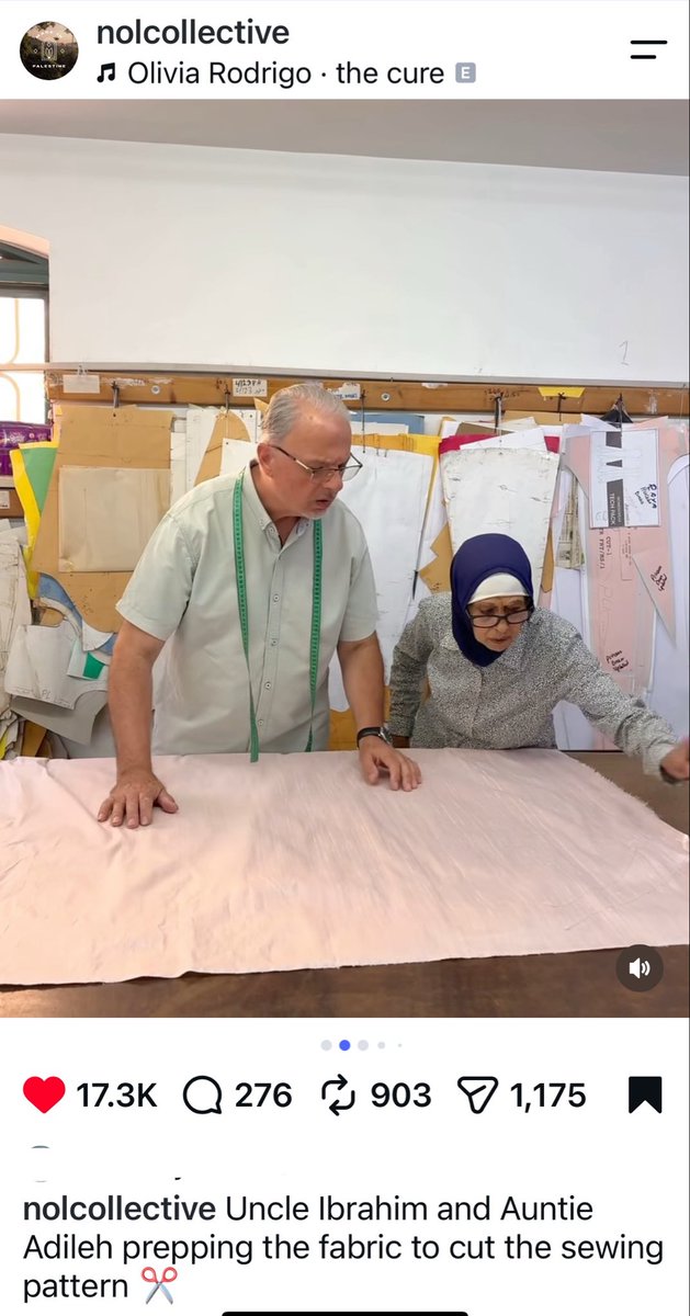 livsegocrush's tweet photo. I am going to cry watching the process of that beautiful dress being made 😭 I felt the need to post the screenshots to shout out the names of those who made Olivia Rodrigo’s DCF dress happen😭 https://t.co/oumxsLjpa3