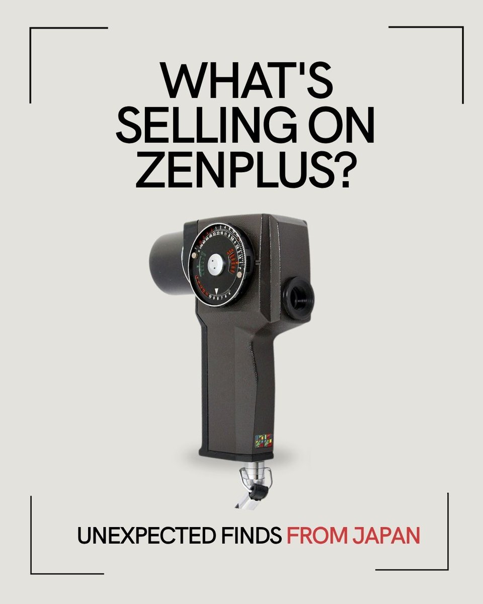 zenplus_en's tweet photo. You never know what you’ll find from Japan 👀🇯🇵 Here are some unexpected finds that have been selling on ZenPlus lately!

#ZenPlus #ZenPlusFinds #JapanFinds #ShopJapan https://t.co/HdetRgf8JS