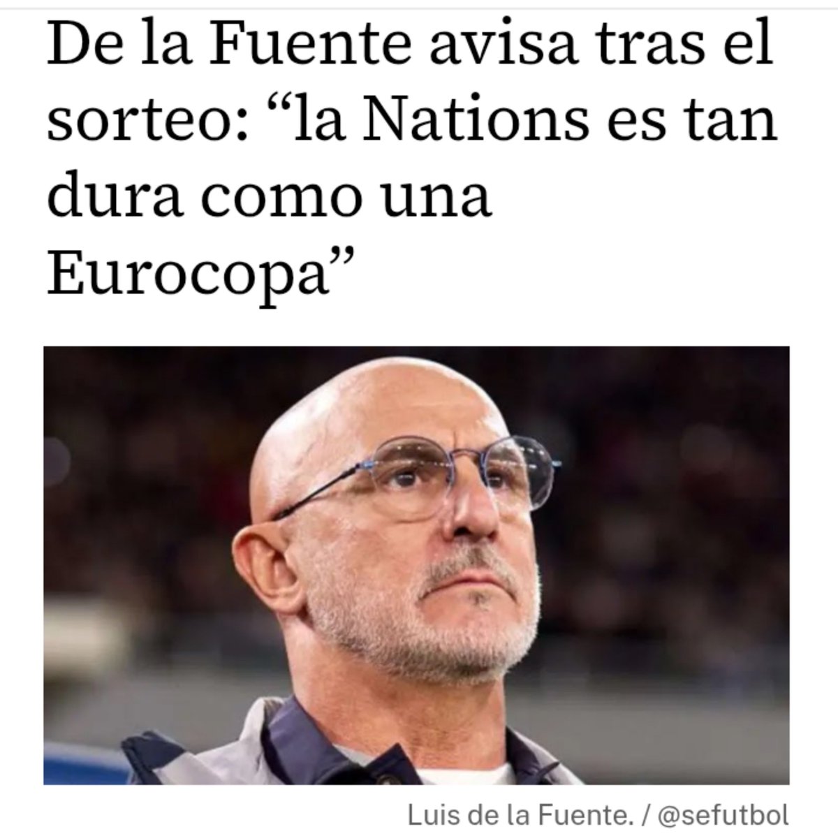 Rm19021536's tweet photo. @mateobellini02 @EzeMatiasp Diría que se ha quedado corto con 2
Una Nations league es mejor que 3 copas América incluso el entrenador q ha ganado TODO dice que es tan dura como una Eurocopa https://t.co/jr812NiS7a