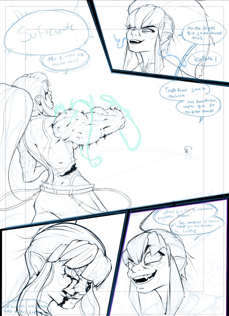 Onekro_'s tweet photo. Me acabo de encontrar con ese intento de minicomis de Lugh que hice hace un monton de tiempo. Lo mismo le hago un remake, pero primero tengo que terminar el otro minicomic que no he terminado jsjsj
#OCㅤㅤ https://t.co/SQVz7lpAUj