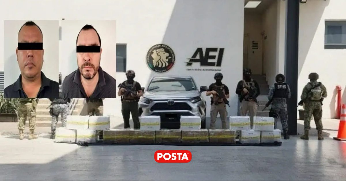 postamx's tweet photo. 🚨 Operativo en Monterrey termina con dos detenidos originarios de Sinaloa. Elementos de seguridad aseguraron un importante cargamento durante un despliegue en la colonia Bernardo Reyes.
https://t.co/CgTzNMMHvi
#detenidos #mty #POSTAMX https://t.co/5EH7kEbe53