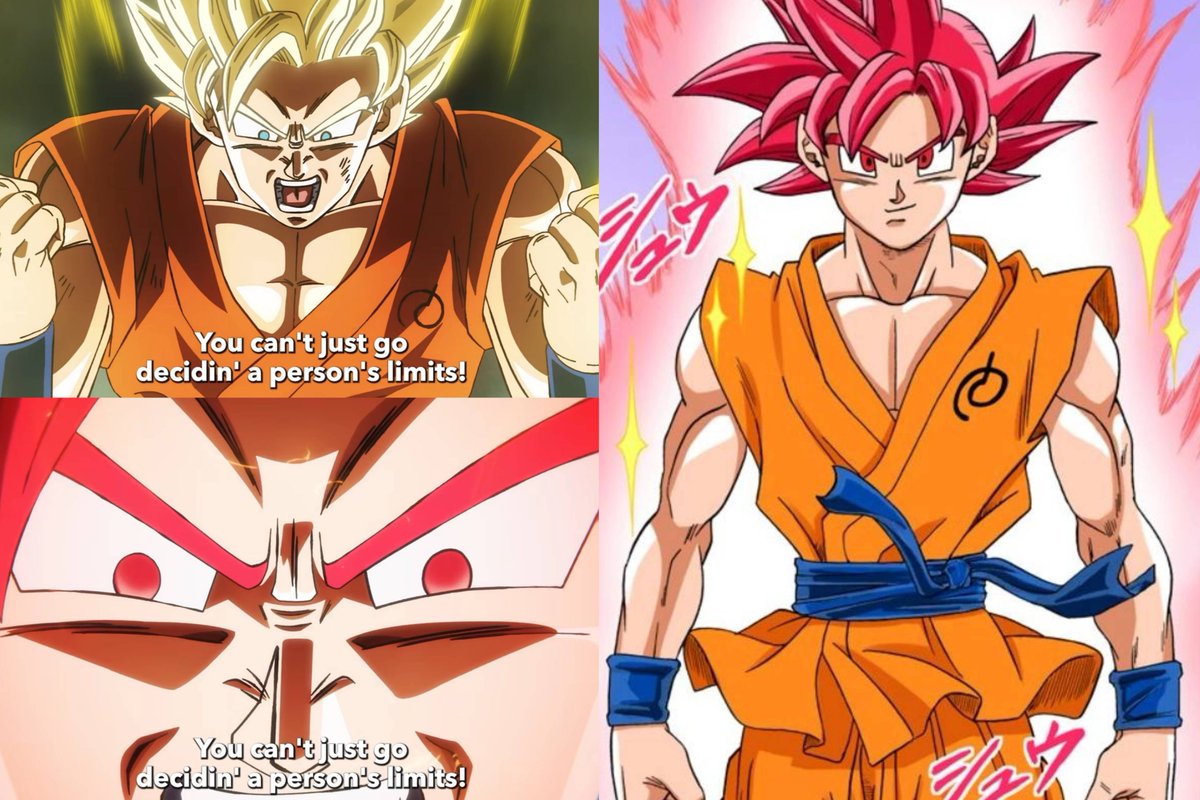 SLOplays's tweet photo. WE ARE FINALLY GETTING SUPER SAIYAN GOD GOKU IN THE WHIS GI ANIMATED 😭🙏🔥 https://t.co/OQ0FJ6loTH