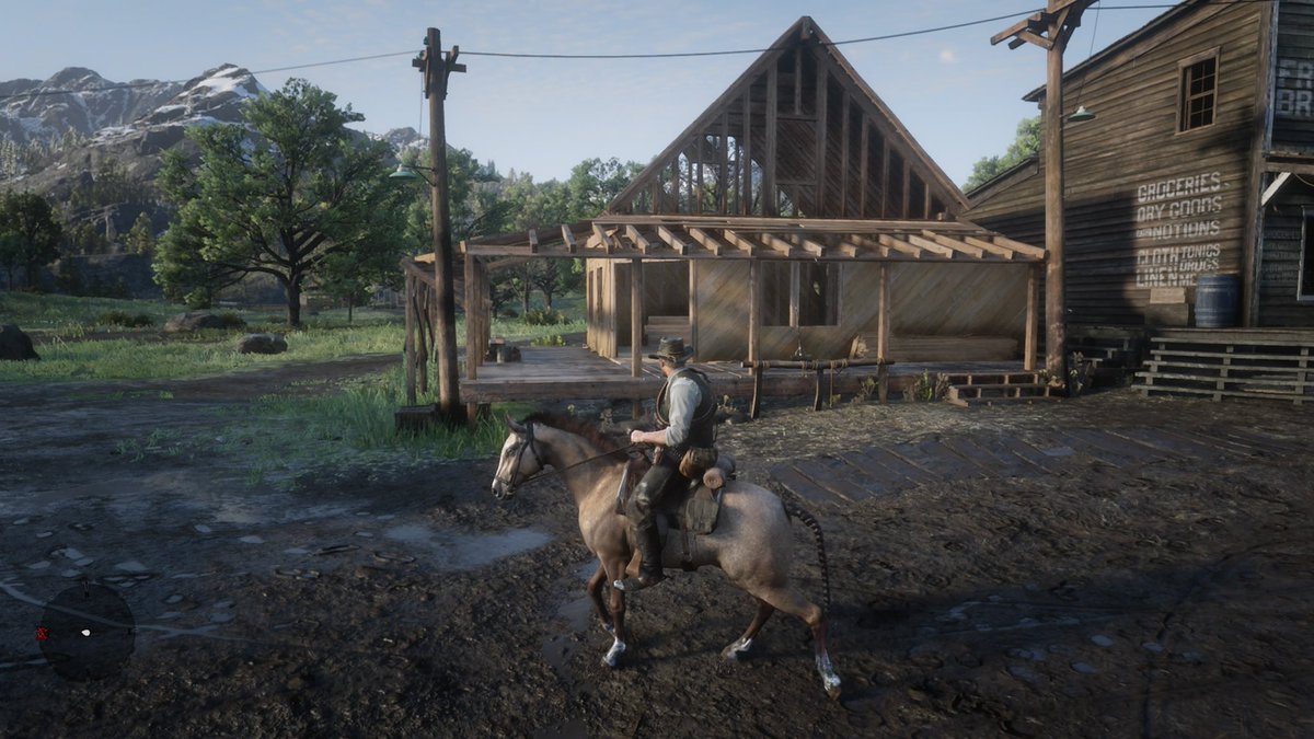melanciaefarinh's tweet photo. o mundo de red dead é TÃO vivo

acho sensacional ficar visitando valentine pra ver o avanço dessa construção em tempo real, absurdo o que q rockstar fez com esse jogo https://t.co/zjhZB1NxDD