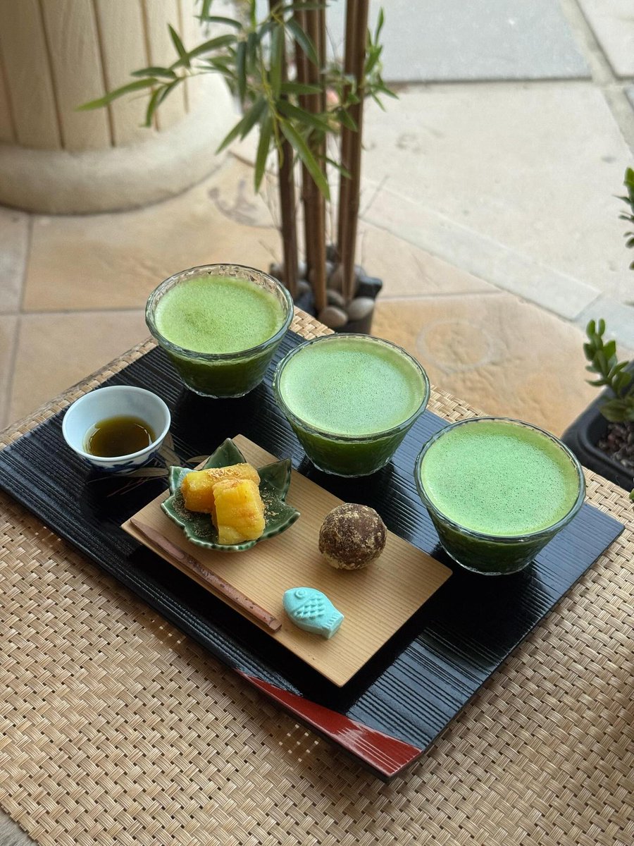 deeeeeeeeeeerin's tweet photo. The Matcha Sensory Experience: a guided tasting of three organic ceremonial Japanese matcha grades, each single origin and cultivar. Discover flavor, terroir, craftsmanship, and wagashi pairings. Available at Chawan. DM to book. https://t.co/RjGf4xJpak