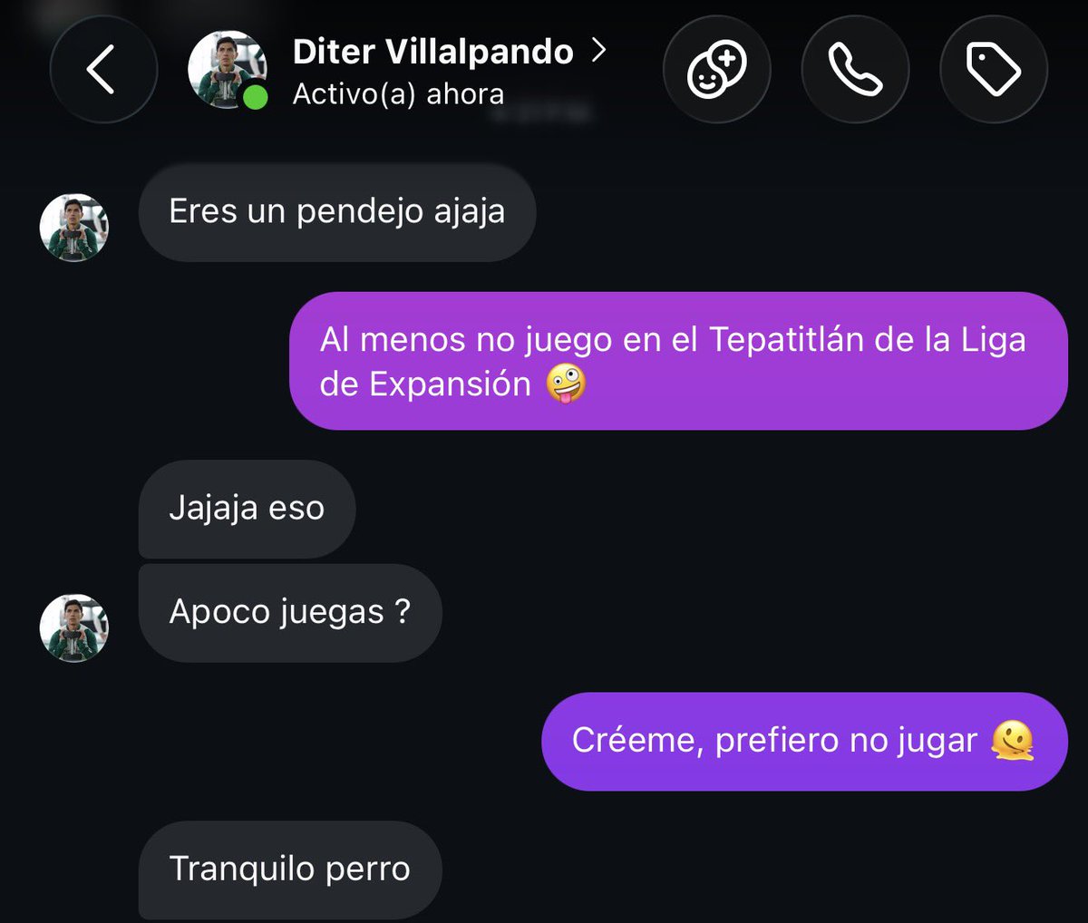 SoyCristianRey's tweet photo. Oye, @LigaMXExpansion, uno de sus futbolistas lleva más de un año pidiéndome entrar a mis grupos de apuestas. Nunca le respondí porque, al parecer, yo cuido más su carrera que él.

Hoy se enojó porque perdí un free pick.

Por favor, hagan algo. Está dañando la imagen de la Liga👏🏻 https://t.co/Ms2ZKXLlZ6