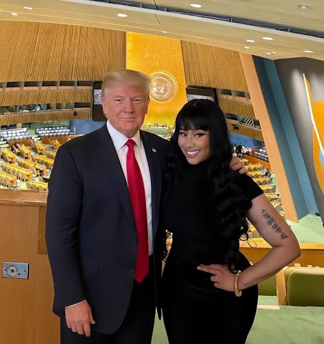 carmenL_v2's tweet photo. BARBZ + MAGA = #MAGABARB
Something has shifted in Americaโs 250th year and you can feel it.
I came into this moment as MAGA. Today, after watching two powerful communities come together, I proudly stand as a #MAGABARB.
For years, the same powerful forces tried to control our culture, dictate the narrative, divide Americans, and silence anyone who refused to fall in line. Nicki Minaj faced that machine and she did not shrink, surrender, or allow it to define her. She survived the storm and rose through it with her voice, strength, faith, and independence intact.
That is why these pictures mean something to me.
Seeing President Donald Trump and Nicki together represents more than politics or celebrity. It represents the possibility of unity between people the establishment never expected to stand together. MAGA and the BARBZ may come from different backgrounds, but we recognize courage, loyalty, authenticity, and the refusal to be controlled.
Nicki is a woman who would not be silenced. President Trump is a man who would not stop fighting after they tried everything to remove him from the arena. Both understand what it means to be attacked, underestimated, and still remain standing.
I believe God places protection over those He calls for a purpose. That protection is greater than any government, industry, institution, or political machine. When you are standing where God has called you to stand, no hidden hand gets the final word.
Look at Nickiโs smile. Look at the confidence, joy, and strength in these moments. To me, they represent a new chapter one in which people refuse to let the media decide whom they may support, whom they may speak to, or where they belong.
This is bigger than celebrity gossip.
This is about cultural independence.
Freedom of thought.
Freedom of speech.
Faith over fear.
Strength over submission.
Unity over manufactured division.
America First over every interest attempting to control our future from the shadows.
The old playbook is failing because Americans are beginning to recognize one another beyond the labels created to keep us separated. The board is changing and the people who believed they owned every piece can feel it.
I was MAGA before this unity, and I remain MAGA today but now I am also a proud #MAGABARB.
We do not have to agree on every issue to stand together for freedom, sovereignty, truth, and an America that refuses to apologize for being strong.
The old order is cracking. A new era is rising.
Godโs light over darkness.
Courage over fear.
Freedom over control.
America strong, sovereign, unapologetic, and free. ๐บ๐ธ๐ฅ๐ฆ
MAGA ๐ค BARBZ ๐
Proud #MAGABARB. Grateful. Fired up. And standing with everyone who wants to see this country powerful, united, and free again.@NICKIMINAJ @POTUS
@NICKIMINAJ #MAGABARB #BarbzForTrump #America250 #AmericaFirst #MAGA #Barbz