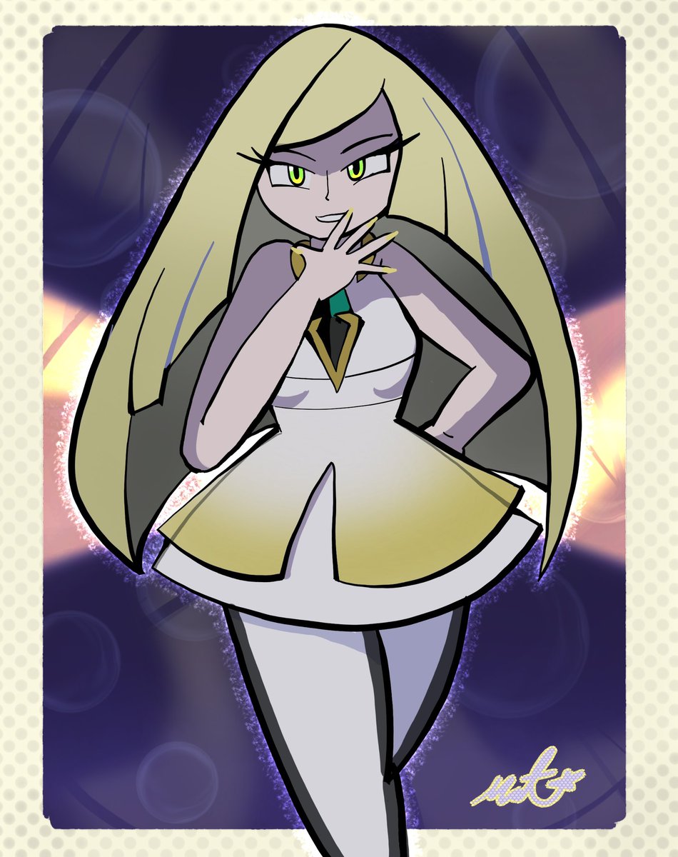Iczer07's tweet photo. Lusamine 💛 https://t.co/LsCmMencMV
