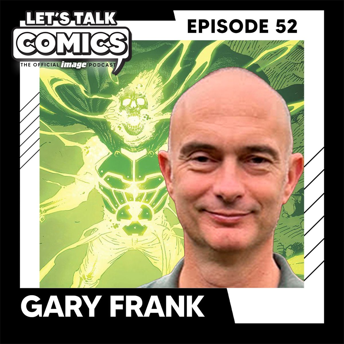 ImageComics's tweet photo. @LetsTalkComics Episode 52 is here! Superstar artist Gary Frank joins host @JimViscardi to celebrate the upcoming GEIGER #25 and talk about how one creator-owned project grew into GHOST MACHINE. Plus, they dive into the creation of GEIGER, his career, comic book storytelling, and what’s next. Listen now!
https://t.co/q0uVx04i4c