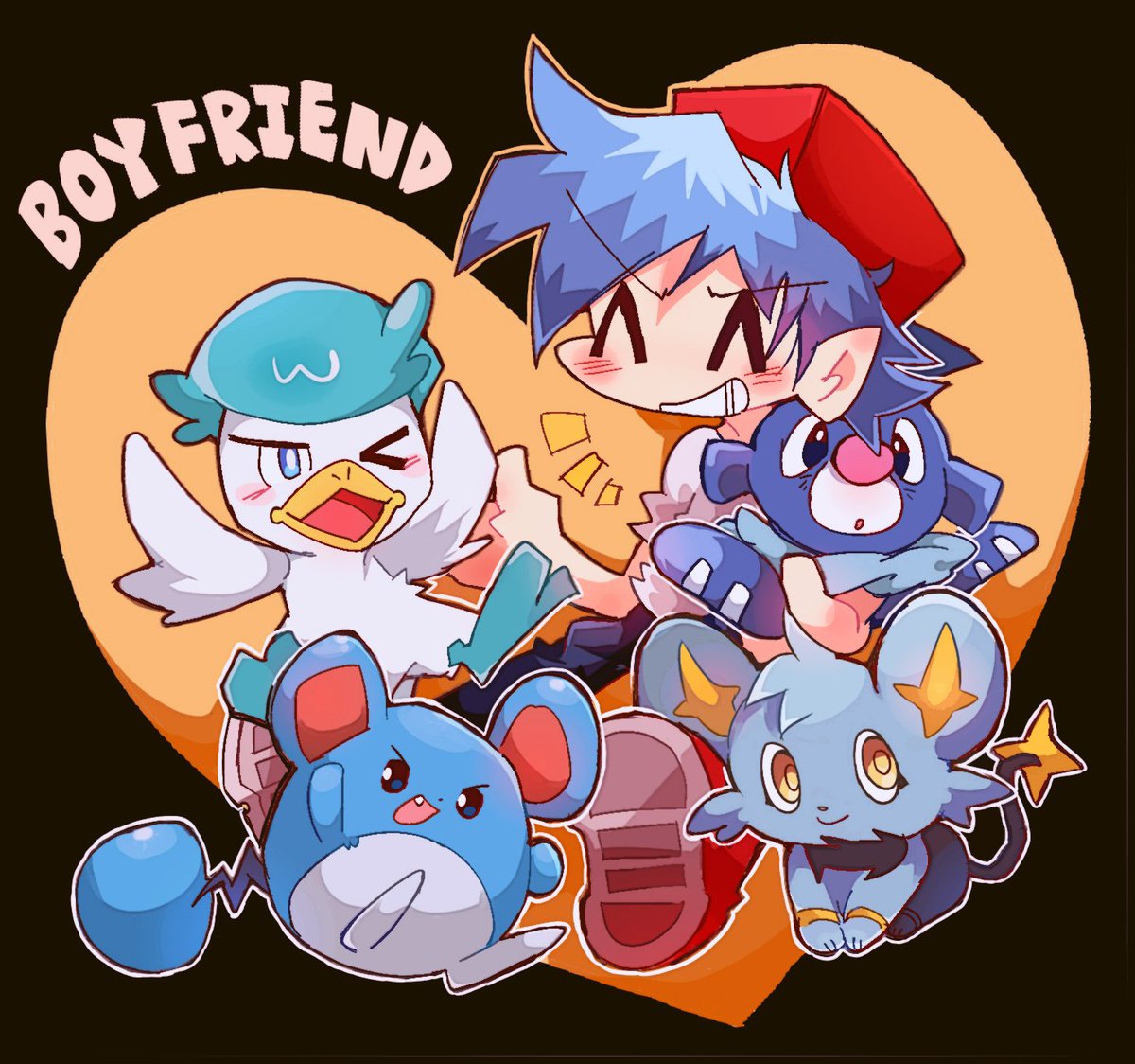 a_mtmk's tweet photo. #fnf 
with Pokemon✧ https://t.co/nYl8FAO0mu