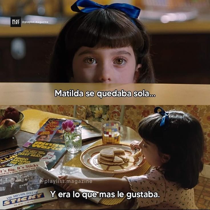 damitajaimes's tweet photo. Soy Matilda. https://t.co/8izQhAMhTk