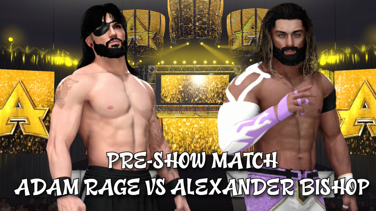 LGBTKOGym's tweet photo. We will be seeing on our pre-show two matches featuring a bunch of LGBTKO Newcomers (and johnny blade)

@DX1228 vs @KingBishoop 
@iamsyrx @ThePoisonR0se vs @Renata_mldn @KillshotJBlde https://t.co/ulePTK11qa