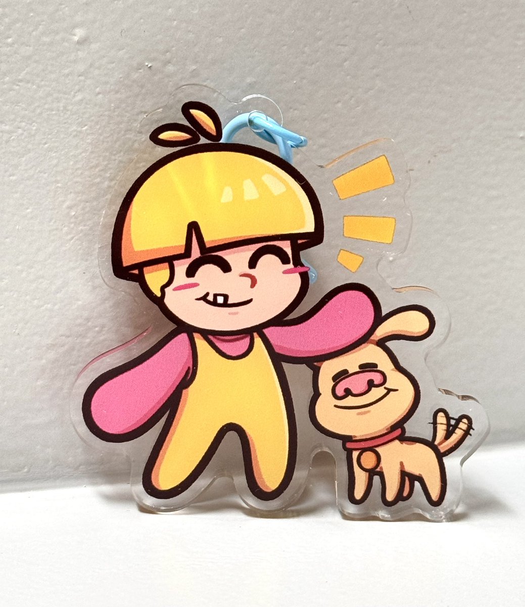 mintt_tiramisu's tweet photo. i made a little keychain for myself and it finally arrived!! :D #oneyware #bowlbo https://t.co/IL32xgg5XX