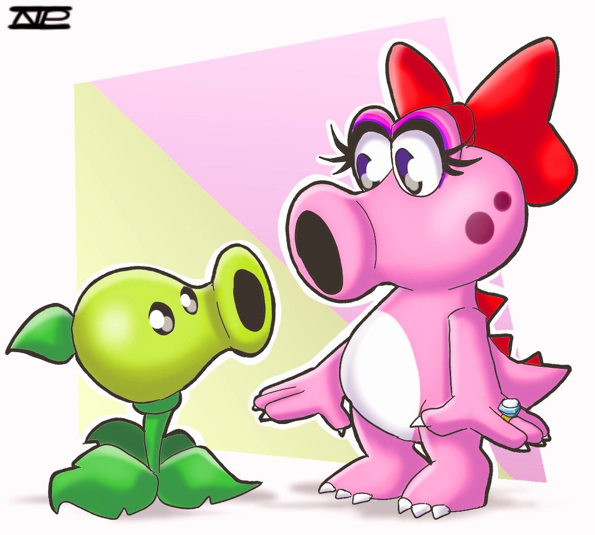 NonicPower's tweet photo. Hmm...brother? When I started playing it again, I don't know why Birdo came to mind 😶
#plantsvszombies #mariobrothers #birdo #nitendo #mariobros https://t.co/nP3gidFu1C