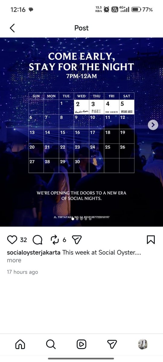 XY41eye's tweet photo. @prastow Pak Pras, tolong tertibkan wilayah tirtayasa kebayoran ada night club Social Oyster ug beroperasi sampai dini hari padahal ini zonanya R2. Sdh diperingati tapi melanggar terus. Tolong pak, ini mengganggu sekali. https://t.co/B1FgqBADZq