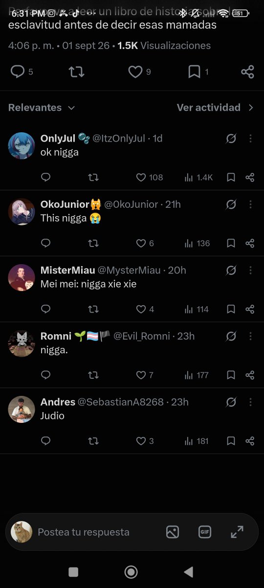 rymposer's tweet photo. Morros edgy de 14 años y weyes con foto de perfil de anime cuando les das un argumento: https://t.co/jP81NU5NRh