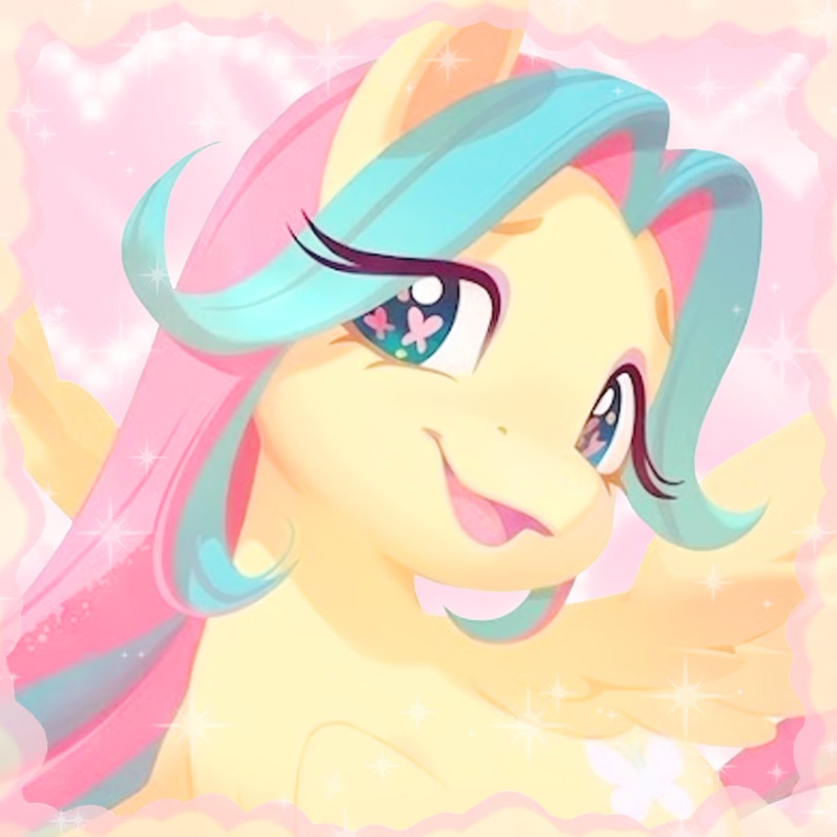 eliisunflower's tweet photo. 🌸🌻🩷 Fluttershy looks so cute in G6!  🩷🌻🌸 https://t.co/HBo3aEjTZo