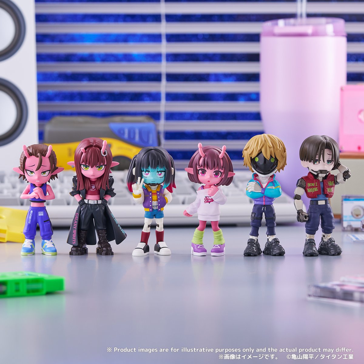MGUJapan's tweet photo. 📢新商品情報📢

＼9/11(金)より予約開始！／
デフォルメフィギュアシリーズ #PalVerse に
アニメ『銀河特急 ミルキー☆サブウェイ』が登場🚀

手のひらサイズのデフォルメフィギュアです✨
ぜひチェックしてください！

▼詳細はこちらから👀
https://t.co/u0eBqia0l5

#ミルキーサブウェイ #MilkySubway