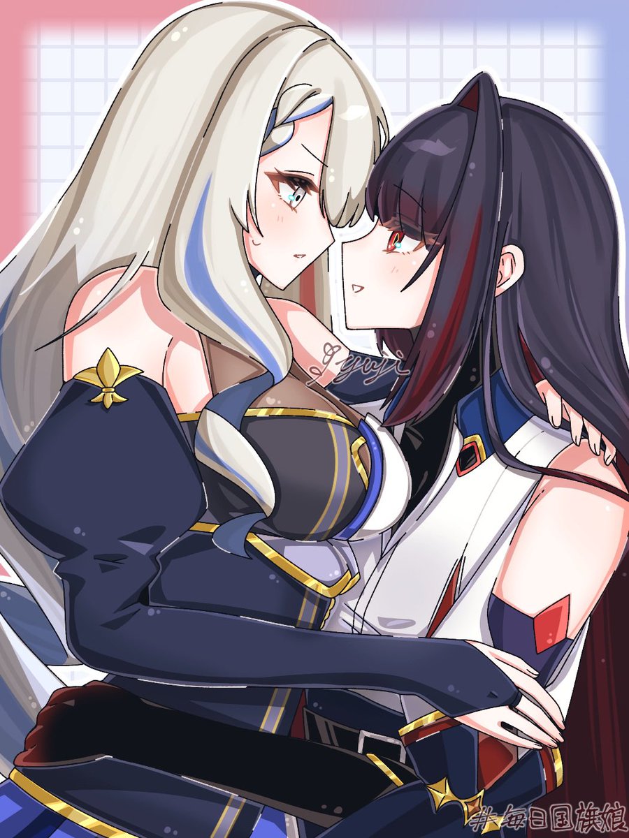 akebono_zZ's tweet photo. #国旗娘
🇩🇪×🇫🇷ちゃん https://t.co/zDqaMbMmvN