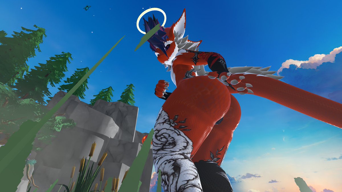 ZackyTheFloofAD's tweet photo. Anyone want a taste ~ #nsfwfurry #furry #nsfwvrchat #nsfw #bigass https://t.co/74baLQfFPk