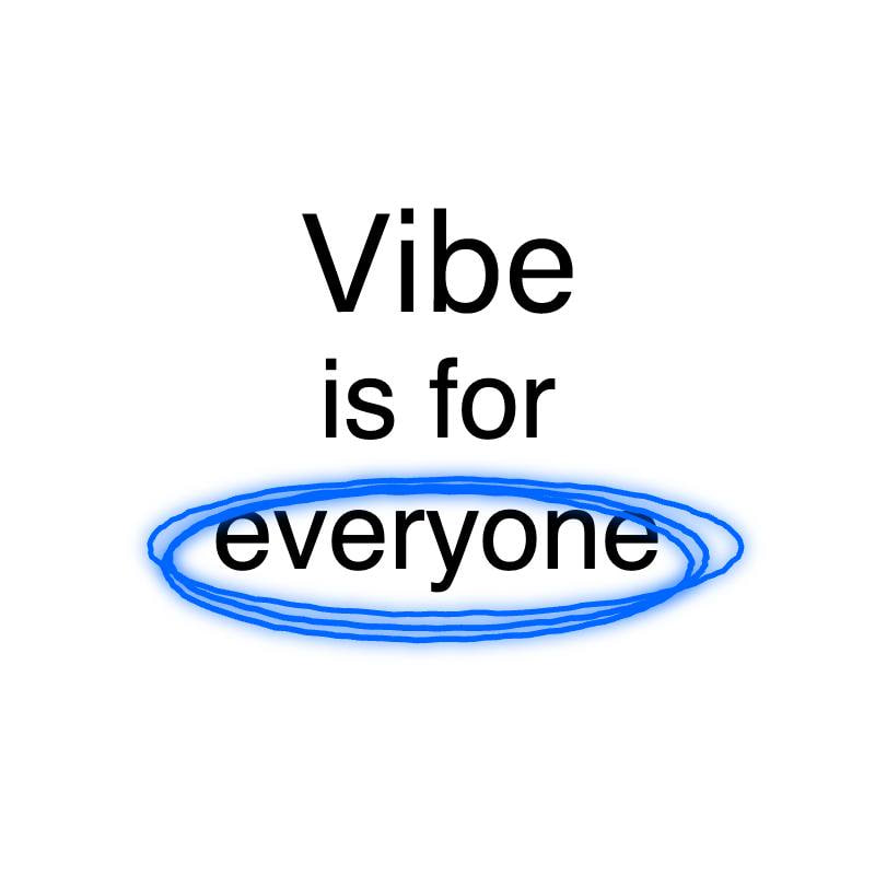 vibecatpons's tweet photo. VIBE IS FOR EVERYONE! https://t.co/mD5WXDn6KZ