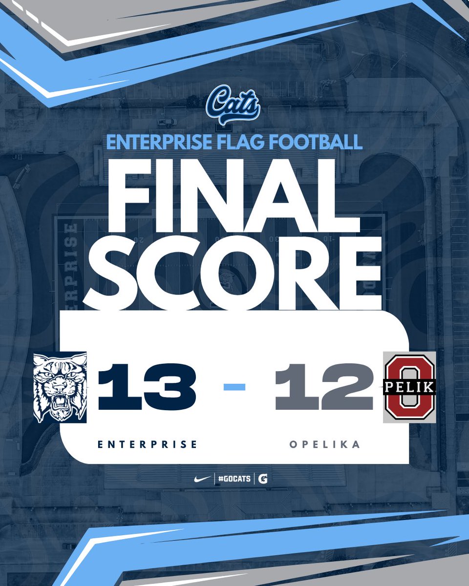 ehsflagfb's tweet photo. Final from Opelika! | #GoCats https://t.co/wiQzllRhUl