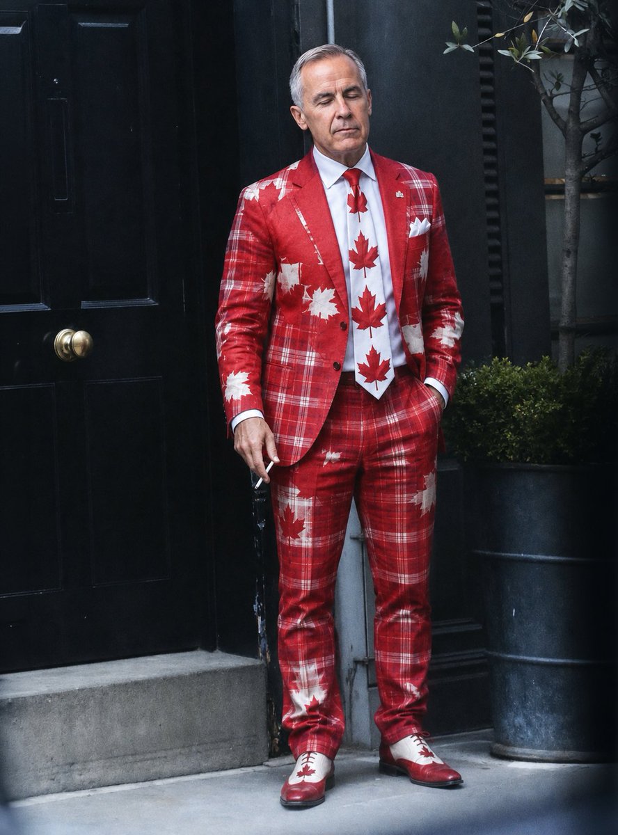 DrClownPhD's tweet photo. Mark Carney after opening 𝕏 and seeing what happened after he asked people to stop making memes. https://t.co/fhhCJy7pOB