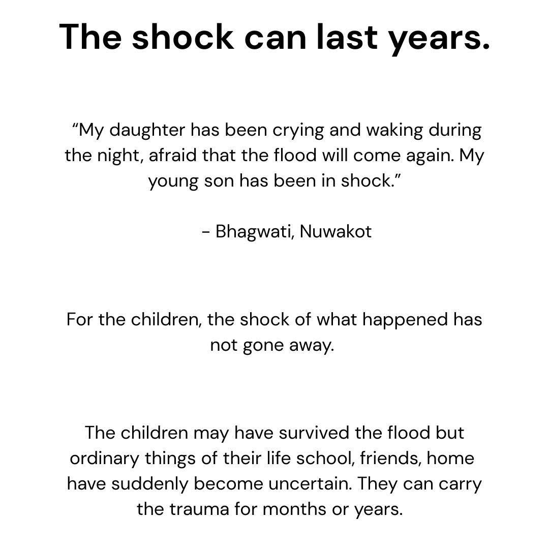 Storycycle's tweet photo. @CNN @BBC @AJEnglish @AP_Climate @prajdhan @DhakalSaurav @sunilnpl @democracynow @sankuchy @AnupSubedee @RameshBhushal @WorshipNature @itsjaisah @Raw_Ku @luni_ba @MahabirPun @narayanwagle @bbcnepali @Jaw_Knock The article posted by @unicef_nepal  highlights the need for psychological support for children affected by the flash flood. Their traumas must not be left unaddressed, we must recognize psychological intervention as a part of emergency relief.
Source :  https://t.co/sb49Se6NLU https://t.co/ZLWo6yZvnN
