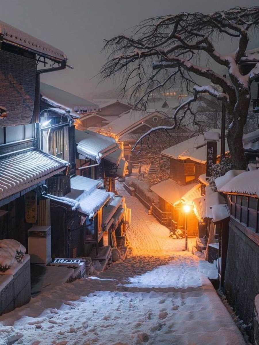 viewsoff's tweet photo. Winter in Kyoto, Japan 🇯🇵 https://t.co/AxyGnnwDFo