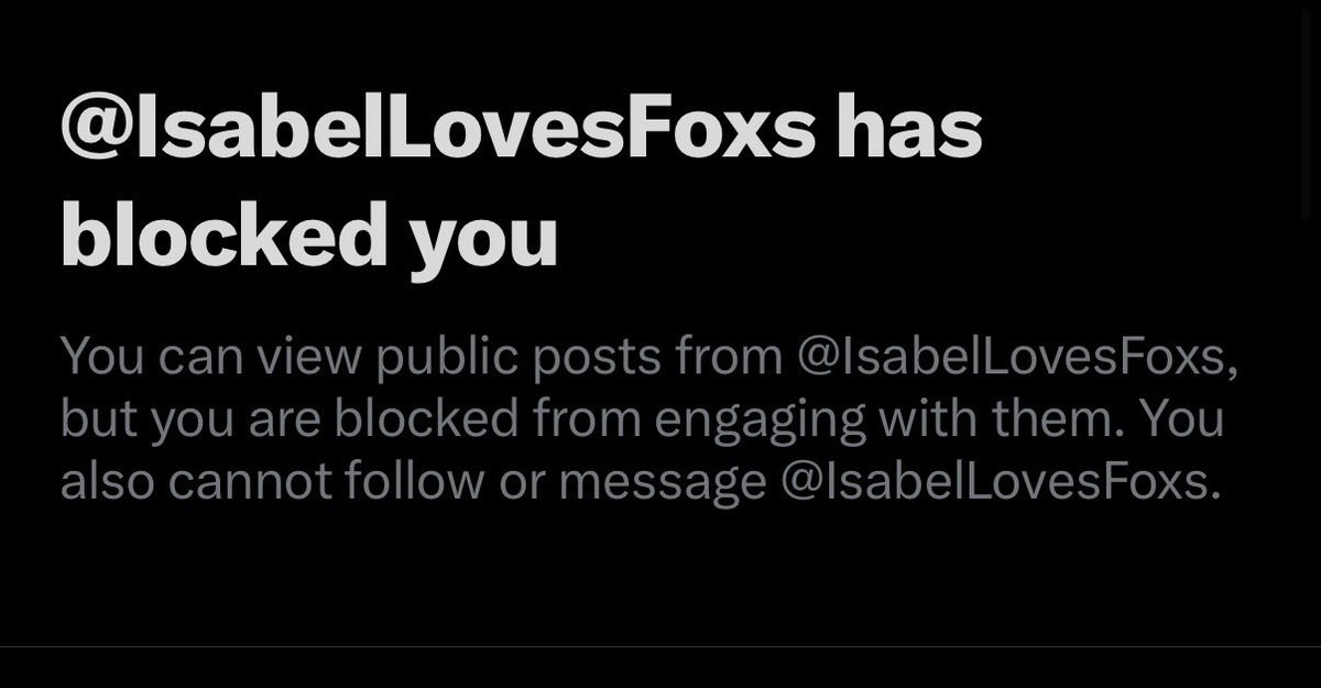 gearsix66's tweet photo. @IsabelLovesFoxs @xisumavoid I actually wanted to have a productive conversation, but got blocked lol. https://t.co/MVNecXfP37