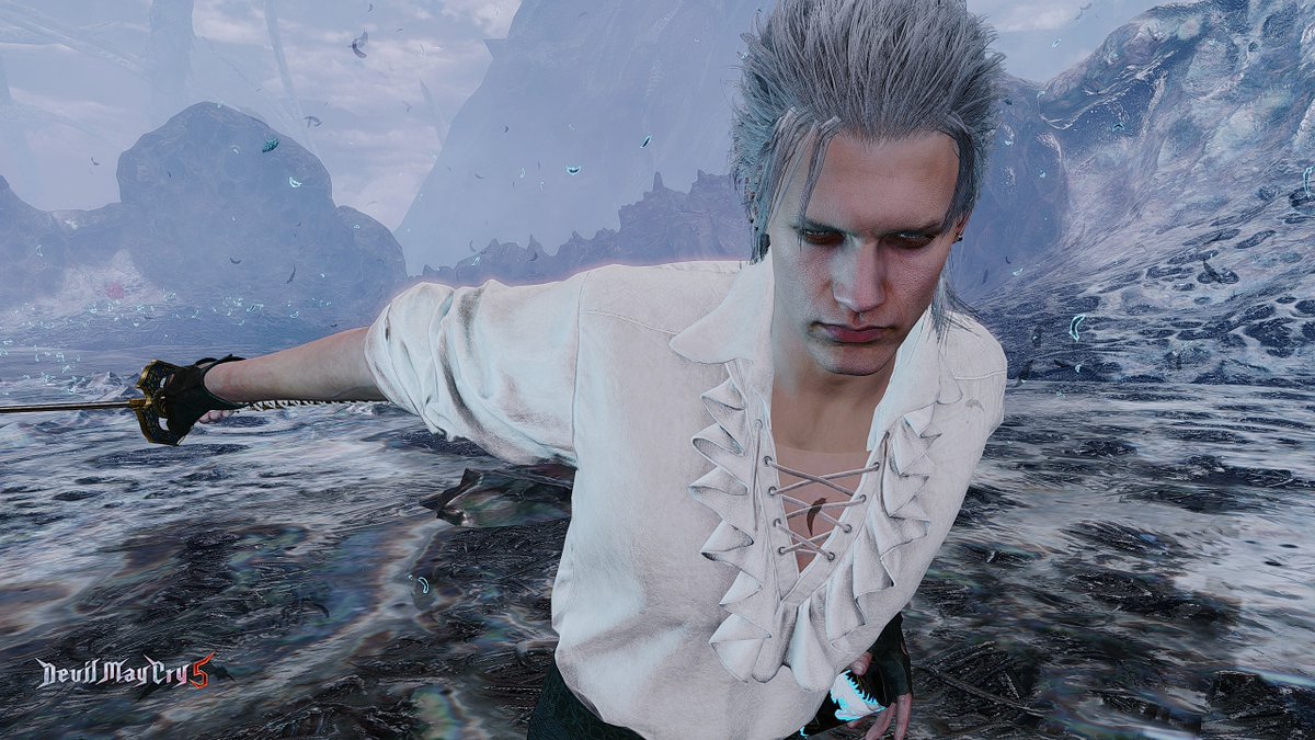 XXElizabeth22XX's tweet photo. #Vergil #DevilMayCry5 #DMC5 #DevilMayCry #VergilPhotography #VirtualPhotography #VirtualPhotographer #PhotoMode #InGamePhotography #GamingPhotography #Screenshot #GameScreenshot #Cinematic #CinematicGaming #EpicShot #GamingArt #DigitalArt #BuryTheLight #JudgementCut #StatusMotivated #Yamato #SonOfSparda #BlueAesthetic #DarkFantasy #GamingCommunity #PCGaming #Capcom #Photorealistic #Wallpaper #VergilFans 💙⚔️📸