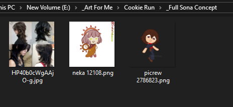 chrysoneiro's tweet photo. tbh i have a folder for a full sona concept where it's just "Ri'ah as a Cookie, properly" in the works and for rn it's just. these three pics lmfao. https://t.co/WEJ4toagVL