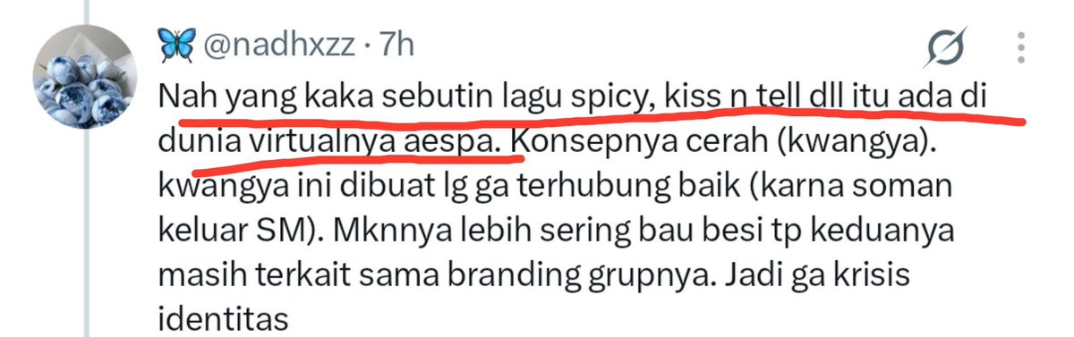 seahtweed's tweet photo. @nadhxzz @jenaismacka lah kontradiksi dong, emang itu spicy kissntell sama life's too short mereka di kwangya😶‍🌫️😶‍🌫️😶‍🌫️😶‍🌫️😶‍🌫️😶‍🌫️ hayoloh hayoloh hayoloh bahkan untuk stick ke opini kamu pun kamu tidak bisa https://t.co/Jgpgdx49kQ