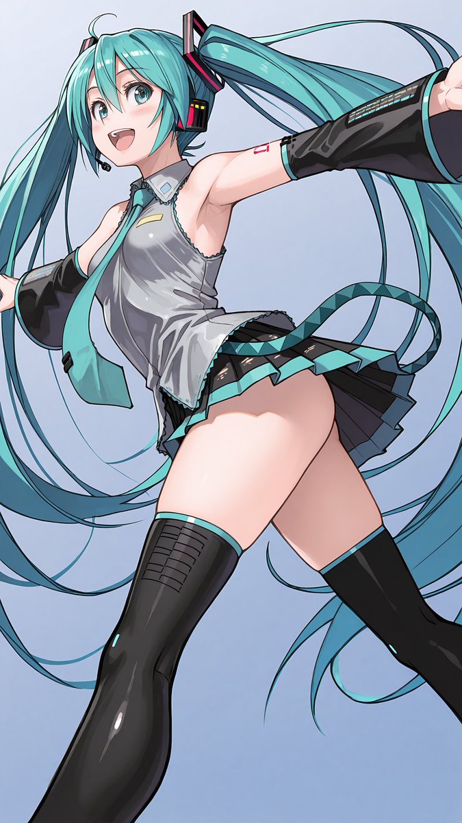 funifuni365's tweet photo. お昼だよ～　初音ミク https://t.co/mUrr50ALvF