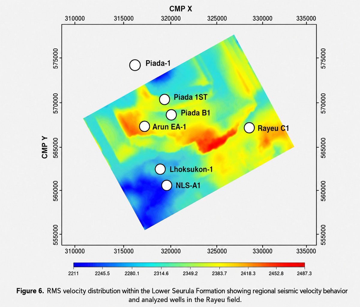 SCOGLEMIGAS's tweet photo. Integrating DT Sonic and RMS Velocity As Dual Indicators for Overpressure and Fluid Screening in The Lower Seurula Formation of The Rayeu Field, North Sumatra Basin. https://t.co/siZSeAMPmT

#overpressure
#DT sonic
#RMS velocity
#Lower Seurula
#fluid screening
#unloading https://t.co/7JSdvz2jiv