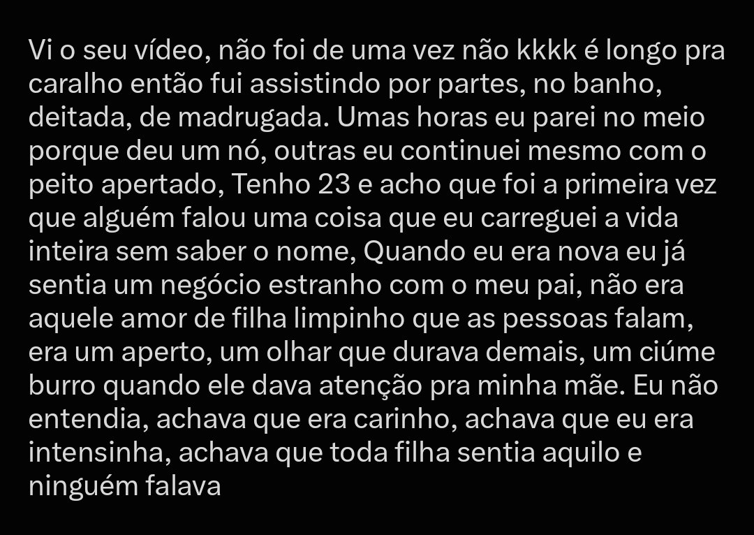 Lucadolbl's tweet photo. Relato real de uma filha, que se arrepende de não ter tentado com o pai.

venha desabafar, dm aberta 
#incesto #incest #daddy https://t.co/YjukLVCjlU