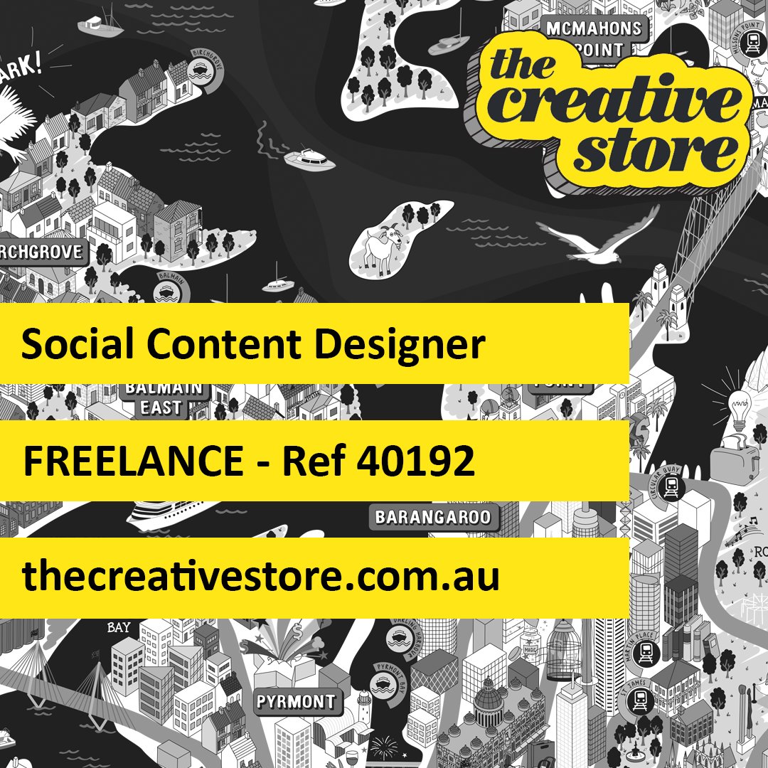 creativestoreau's tweet photo. Social Content Designer - Freelance
James@thecreativestore.com.au
https://t.co/FEcwDwO4l0
#digitaldesigner #contentdesigner #socialcontent #videoediting #reels #shortform #graphicdesign #canva #photoshop #fashion #freelance #sydney #thecreativestore #tcs #job https://t.co/gDGf9qLHOL