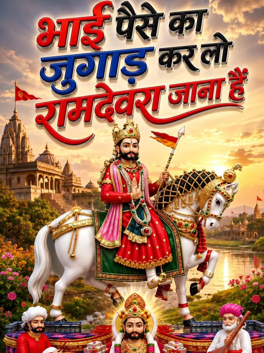 lucasdebudge's tweet photo. इस बार रामदेवरा कौन-कौन आ रहा है? कमेंट बॉक्स में बताना। जय बाबा री सा। फॉलो अवश्य करें, धन्यवाद। https://t.co/vJEmS5BDA7