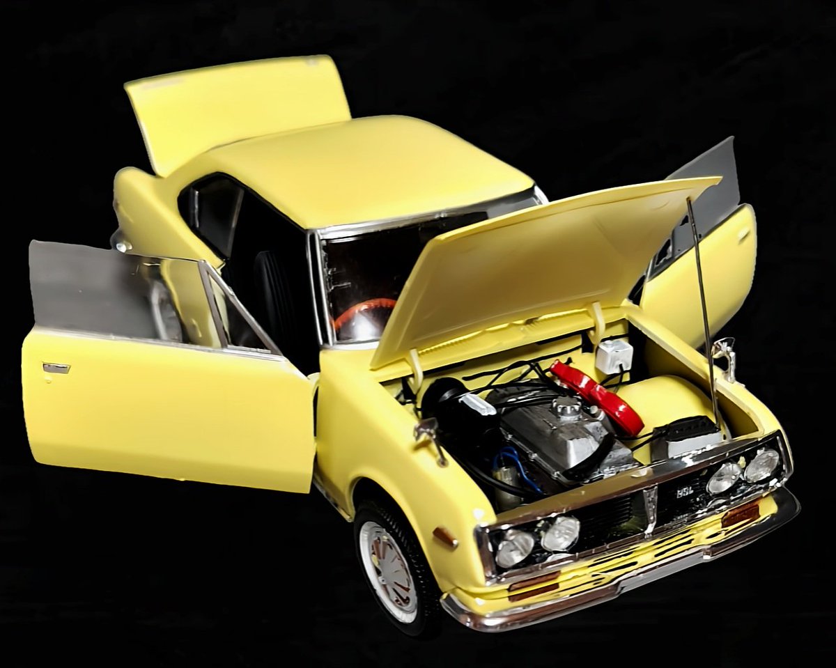 watapapa45's tweet photo. T70 Series TOYOPET CORONA MARKⅡ 

ニチモ 1/20トヨペット コロナ マークⅡ  1900 HT GSL https://t.co/HaKao7VahX