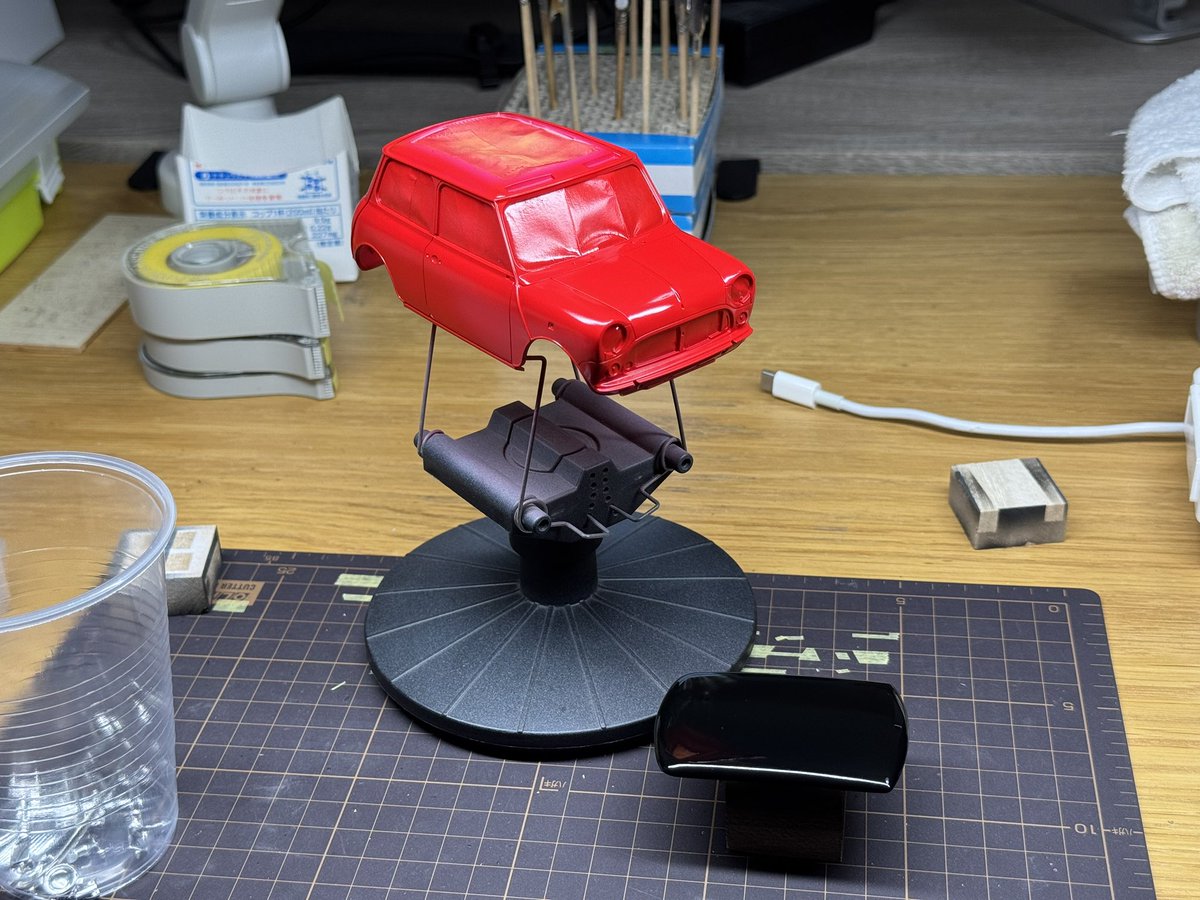galago_83's tweet photo. オートクリア3回吹いた
メッキパーツは勇気の剥がし&amp;再塗装 https://t.co/3STZFUISrH