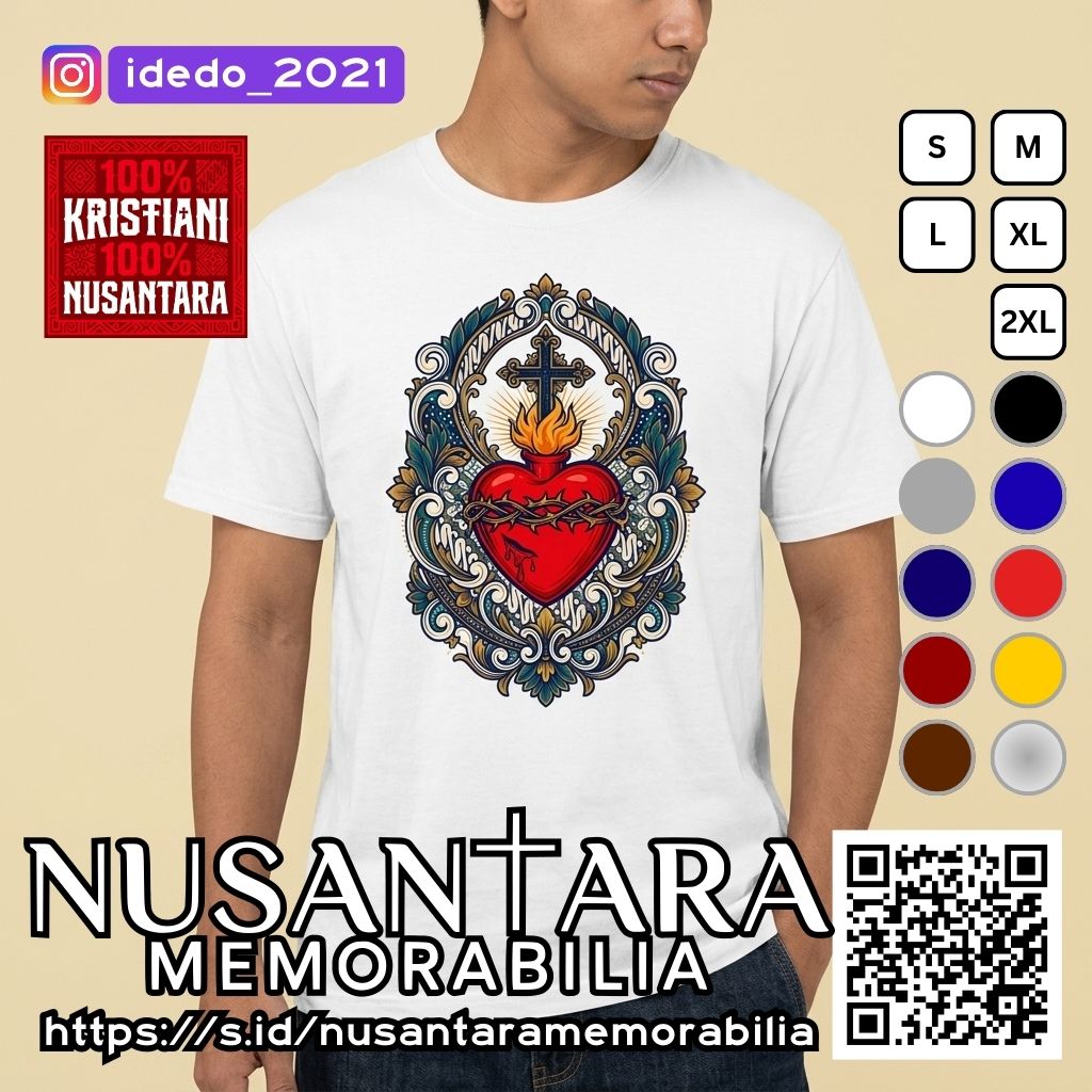 idedo2021's tweet photo. Simbol Hati Kudus Kristus dalam ragam seni Nusantara.
100% Kristiani
100% Nusantara
Nusantara Memorabilia
https://t.co/2FV9p7Xj3E
#kristiani #kristen #katholik #nasrani #nusantara #indonesia #memorabilia #souvenir #cinderamata #kain #kaos #tshirt #Kristus #Yesus #HatiKudus https://t.co/1McyZcWF8C