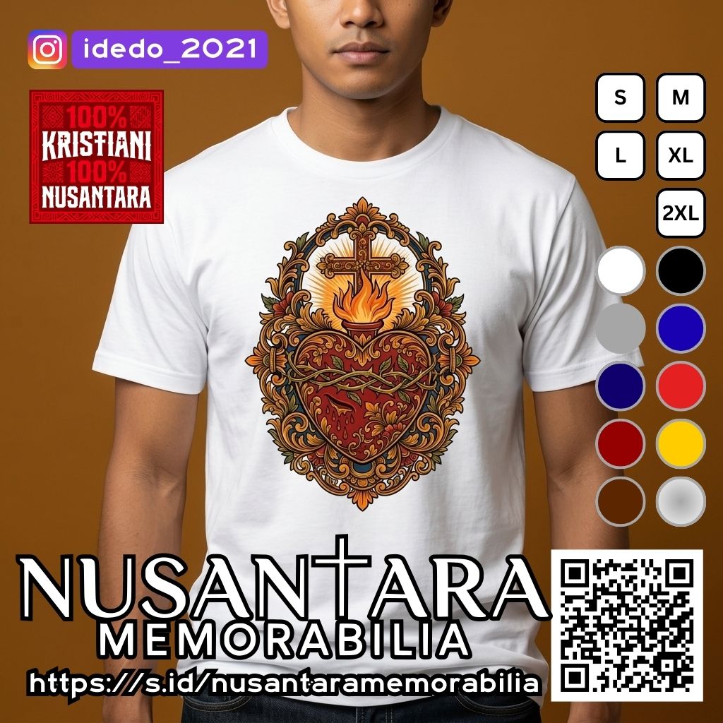 idedo2021's tweet photo. Simbol Hati Kudus Kristus dalam ragam seni Nusantara.
100% Kristiani
100% Nusantara
Nusantara Memorabilia
https://t.co/2FV9p7Xj3E
#kristiani #kristen #katholik #nasrani #nusantara #indonesia #memorabilia #souvenir #cinderamata #kain #kaos #tshirt #Kristus #Yesus #HatiKudus https://t.co/1McyZcWF8C
